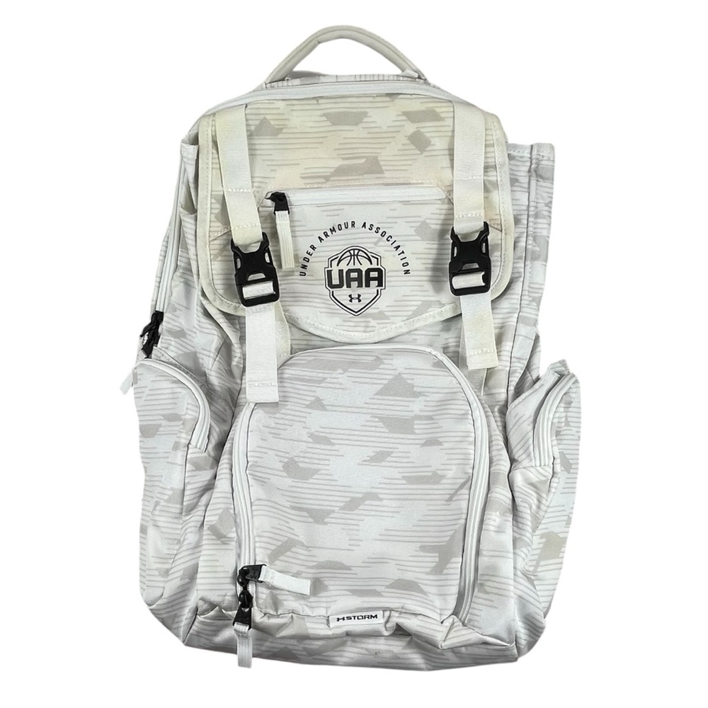 Rare Under Armour UAA Association Coalition 2.0 Basketball Backpack White